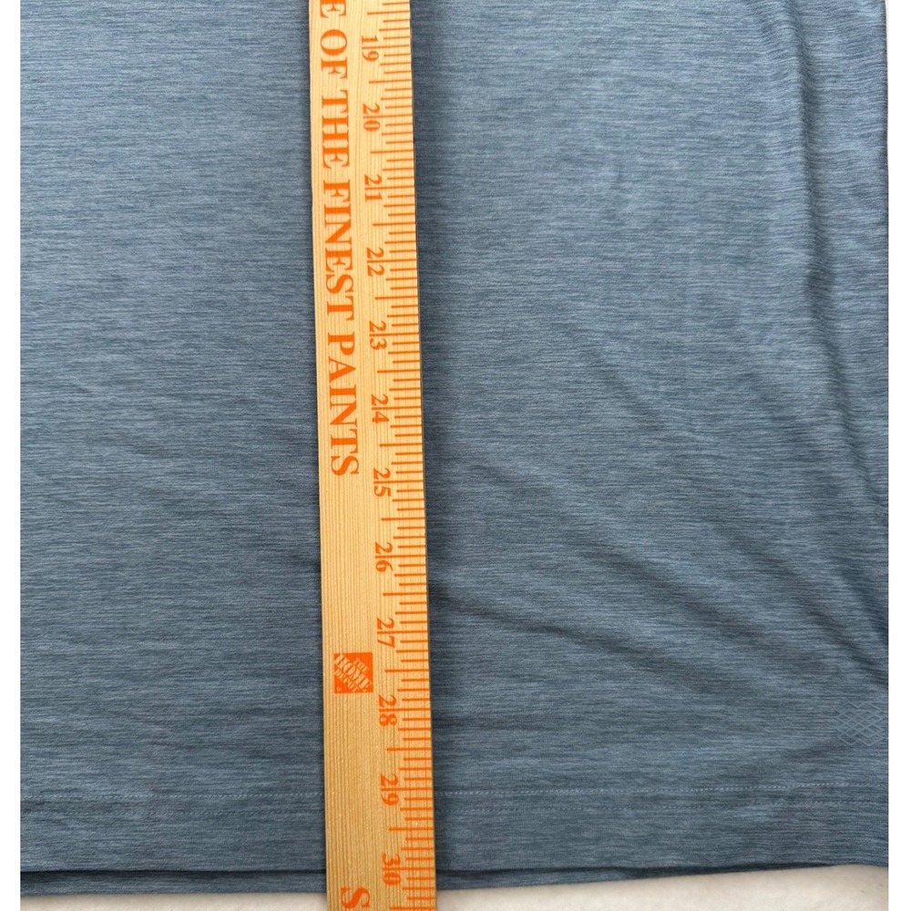 FLX Performance T-Shirt Mens XL Gray Heather Space Dye Stretch Gym Short Sleeve - Picture 5 of 8